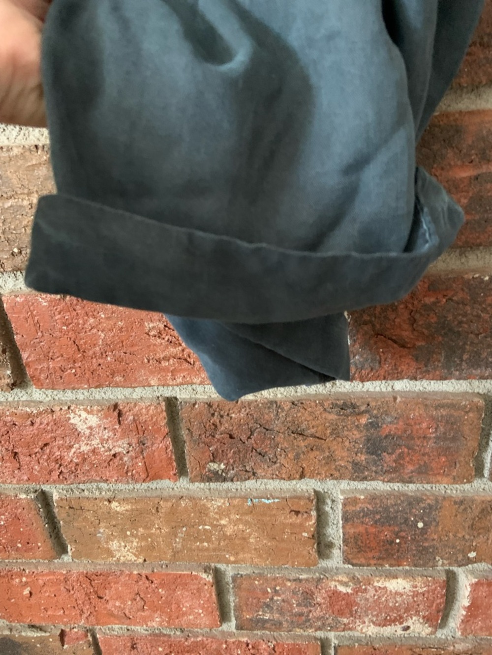 Aerie Women’s Charcoal Gray Tie Casual Overalls - Picture 8 of 8